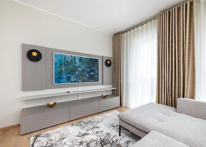 Daire Parkside Lux - 2 Bedrooms Apartment, New Tallinn